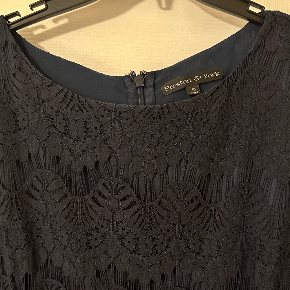 Preston & York Blue Sheath Dress - Picture 3 of 9